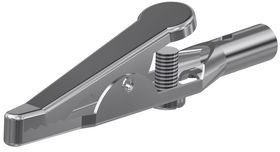 AGS20, Зажим "крокодил"; 5А; 60ВDC; 4мм; Версия: неизолированный