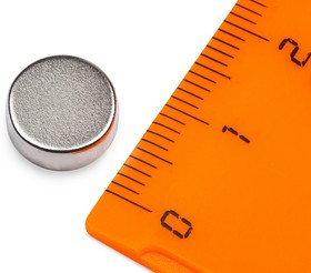 Неодимовый магнит диск 10х4 мм