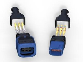 D369-P33-NS0, Rectangular MIL Spec Connectors 3 Way 3P N-Key Socket Plug