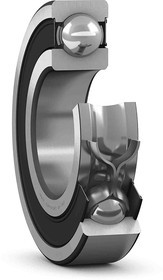 6315-2Z/C3 Single Row Deep Groove Ball Bearing- Both Sides Shielded 75mm I.D, 160mm O.D