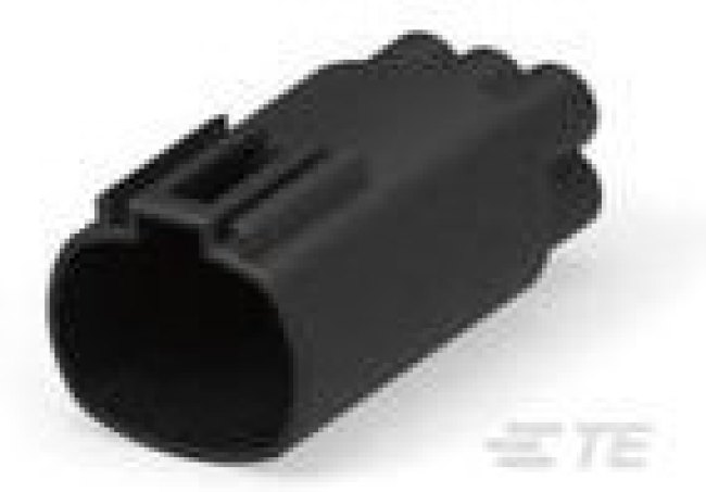2-1437712-0, Conn Housing RCP 6 POS 5.08mm Crimp ST Cable Mount Black