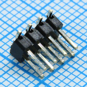 DS1025-08-2X4P8BXBS1-B, (PLD2-08S), Вилка штыревая 2х4 контакта