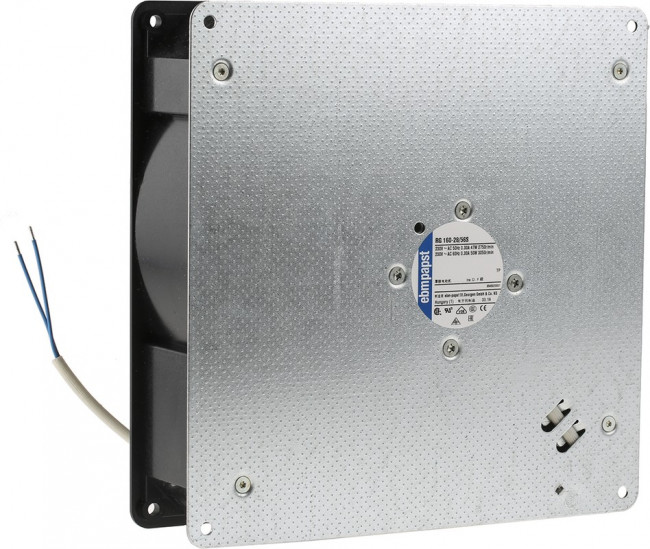 RG160-28/56S, Нагнетательный вентилятор, серия RG 160, IP20, Радиальный, 230 В AC, AC (Переменный Ток), 220 мм