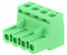 MSTB2.5/4-ST-5.08, Разъемный клеммник, 5,08мм, Кол-во полюс: 4, прямой, вилка, "мама"