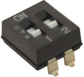 A6SN-4104, DIP / SIP переключатель, Raised Slide, 4 схем(-а), Ползунок, SMD (Поверхностный Монтаж), SPST A6SN-4104, DIP / SIP переключатель, Raised Slide, 4 схем(-а), Ползунок, SMD (Поверхностный Монтаж), SPST