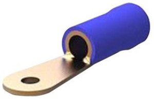 52042-2, TERMINAL, RING TONGUE, #8, BLUE, 6AWG 52042-2, TERMINAL, RING TONGUE, #8, BLUE, 6AWG
