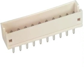 B10B-ZR (LF)(SN), (B10B-ZR LFSN), Соединитель провод-плата HDR 10 контакт(ов) 1.5мм прямой прямой монтаж в отверстие коробка