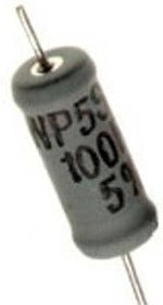WP3S-47RJA1, Резистор в сквозное отверстие, 47 Ом, Серия WP-S, 3 Вт, ± 5%, Осевые Выводы, 100 В