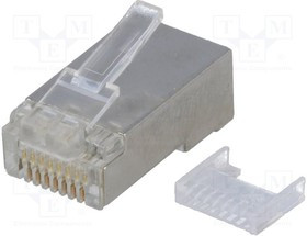 391J00039X, Вилка; RJ45; PIN: 8; Кат: 5e; экранированный,с направляющими