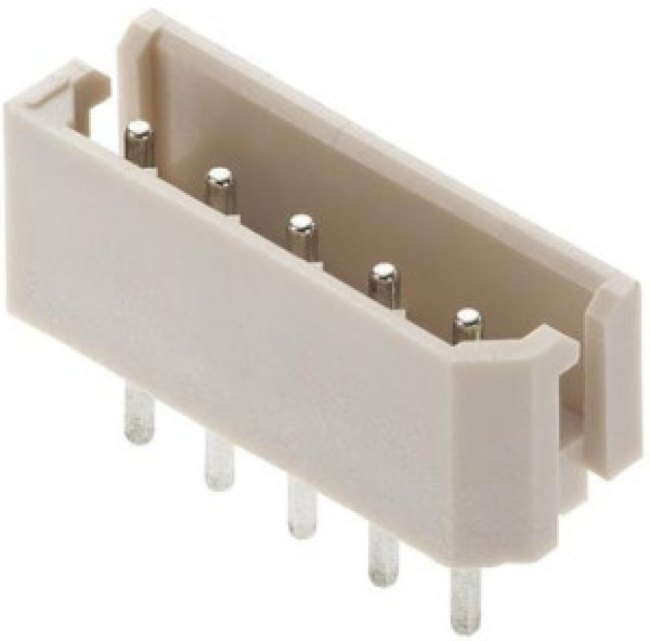 0022035055, Conn Shrouded Header (4 Sides) HDR 5 POS 2.5mm Solder ST Top Entry Thru-Hole Mini-SPOX Bag 0022035055, Conn Shrouded Header (4 Sides) HDR 5 POS 2.5mm Solder ST Top Entry Thru-Hole Mini-SPOX Bag