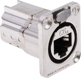 Neutrik NE8FDX-P6 панельный двухсторонний разъем RJ45 для CAT6a (не совместим с CAT6)
