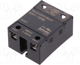 SR1-1240, Реле: полупроводниковое, Uупр: 4-30ВDC, 40А, 24-240ВAC, винтами