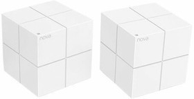 Маршрутизатор Tenda nova MW6 (2 роутера) АС1200 Двухдиапазонная Wi-Fi Mesh система, 2 порта gigabit ethernet RJ45