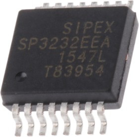 SP3232EEA-L, RS-232 Interface IC RS232 120 kbps temp -40C to 85C SP3232EEA-L, RS-232 Interface IC RS232 120 kbps temp -40C to 85C