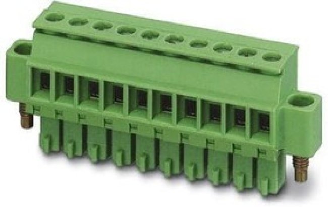 1863408, Pluggable Terminal Blocks 12 Pos 3.5mm pitch Plug 28-16 AWG Screw