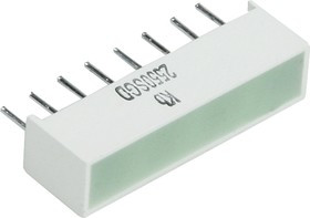 KB-2550SGD, Световая полоса зеленая 20x5мм 70мКд