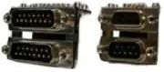 189-015-613R691, D-Sub Dualport Connectors RA 15POS ML/ML 5A