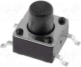 1301.9316, Микропереключатель TACT, SPST-NO, Пол: 2, 0,05A/12ВDC, SMT, нет