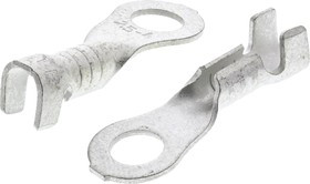 LRB-2.5T-M4, LRB Uninsulated Ring Terminal, M4 Stud Size, 1mm² to 2.5mm² Wire Size LRB-2.5T-M4, LRB Uninsulated Ring Terminal, M4 Stud Size, 1mm² to 2.5mm² Wire Size