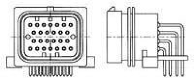 776180-5, Headers &amp; Wire Housings 35 POS AMP SEAL HDR ASSY