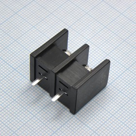 DG55C-B-02P-13-00A(H), Барьерный клеммный блок на 2 контакта. Серия DG55C-B