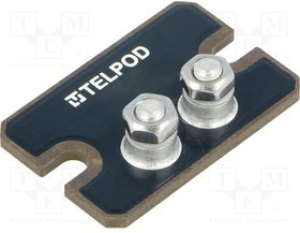 RTS-01-100-6R8, Резистор: thick film, винтами, 6,8Ом, 100Вт, ±5%, 38x25x2мм, 2,5кВ RTS-01-100-6R8, Резистор: thick film, винтами, 6,8Ом, 100Вт, ±5%, 38x25x2мм, 2,5кВ