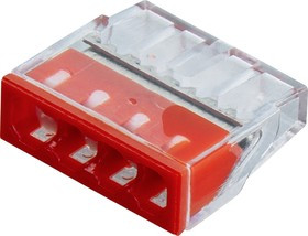 Клеммы монтажные Navigator 95 174 NTC-NC-01-4-r (5 шт/упак) Клеммы монтажные Navigator 95 174 NTC-NC-01-4-r (5 шт/упак)