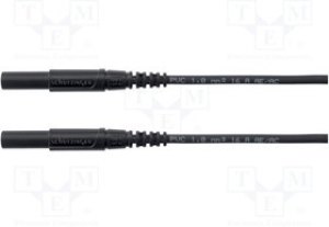 MSFKA341150-SW, Измерительный провод, 16А, в корпусе, Дл: 0,5м, черный MSFKA341150-SW, Измерительный провод, 16А, в корпусе, Дл: 0,5м, черный