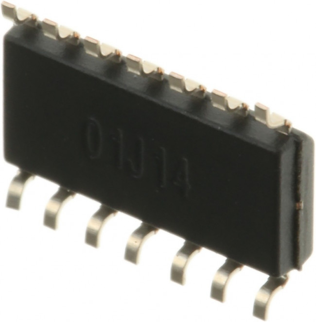 SN74LVC14AD, IC: digital; NOT; Ch: 6; CMOS; SMD; SO14; 1.65?3.6VDC; -40?125°C; tube