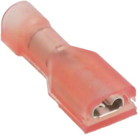 2-520080-2, TERMINAL, FEMALE DISCONNECT, 0.125IN RED