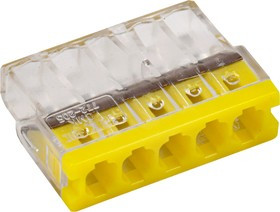 Строительно-монтажная клемма СМК 772-205 (4шт/упак) IEK