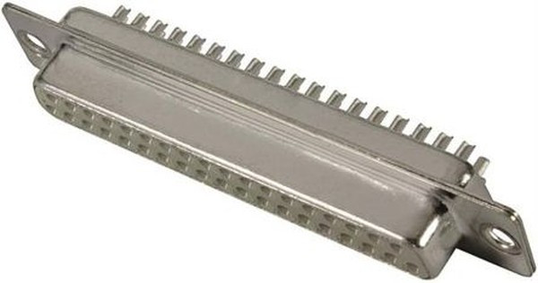 09672504704, Разъем D Sub, Standard, Гнездо, 50 контакт(-ов), DD, Solder Cup