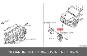 11067jd50a, Реле нагрева свечей org