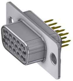 HD-D15SY/2, D-Sub high-density socketP