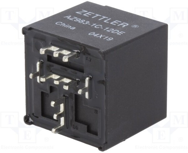 AZ983-1C-12DE, Реле: электромагнитное, SPDT, Uобмотки: 12ВDC, 60А, автомобильное
