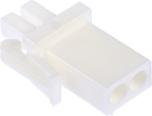 794894-1, Conn Housing PL 2 POS 4.14mm Crimp ST Cable Mount White Package 794894-1, Conn Housing PL 2 POS 4.14mm Crimp ST Cable Mount White Package