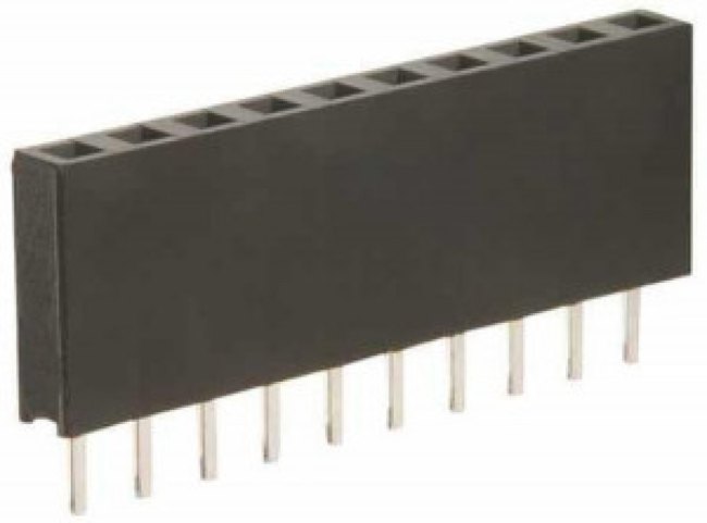 M20-7821042, PCB Receptacle, Плата - к - плате, 2.54 мм, 1 ряд(-ов), 10 контакт(-ов)