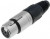 NC7FX, XLR Connectors 7C FEMALE NICKEL