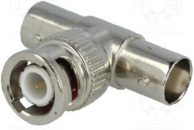 BNC-130, Тройник, BNC гнездо x2, вилка BNC, 50Ом