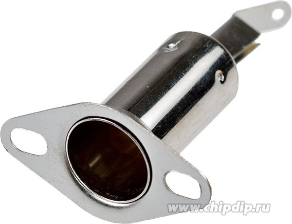 4-330, разъем автоантенны гнездо на корпус (голый)