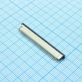 49462, L-KLS1-1240D-2.5-30-T-L-R / 30pin, шаг 1mm, h=2.5mm, шт