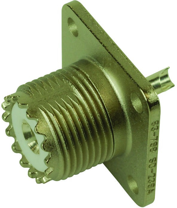 083-798, RF Connectors / Coaxial Connectors UHF STRT JCK PNL MNT SOLDER CUP, SO-239A 083-798, RF Connectors / Coaxial Connectors UHF STRT JCK PNL MNT SOLDER CUP, SO-239A