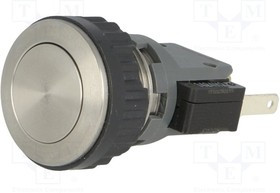 1241.6611.1120000, Pushbutton Switches 16mm SF 5A 125VAC