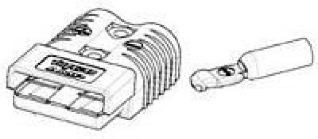 1604042-6, Power to the Board KIT,175A,1/0 AWG BLACK