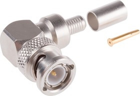 R142184000W, RF Connectors / Coaxial Connectors BNC / RIGHT ANGLE PLUG CRIMP TYPE CABLE 6/75+93 R142184000W, RF Connectors / Coaxial Connectors BNC / RIGHT ANGLE PLUG CRIMP TYPE CABLE 6/75+93