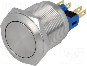 V22-21-S, Переключатель: антивандальный, Пол: 2, SPST-NO + SPST-NC, IP65