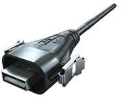 RCU-G-01.00-AMS-BM, USB Cables / IEEE 1394 Cables AccliMate IP68 Sealed Rectangular USB Cable Assembly