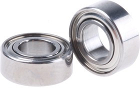 DDL-840ZZHA1P25LY121 Double Row Deep Groove Ball Bearing- Both Sides Shielded 4mm I.D, 8mm O.D