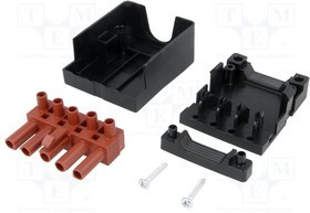 BMM9053, Разъем: разъемный клеммник, зажим под винт, "папа", 9-14мм, 16А