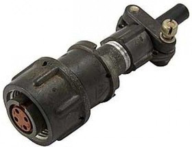 2РМТ14КПЭ4Г1В1В, Розетка на кабель с прямым патрубком для экранированного кабеля